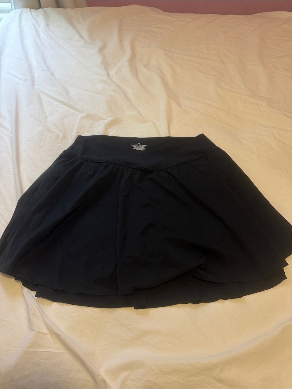 Black Athletic Skort